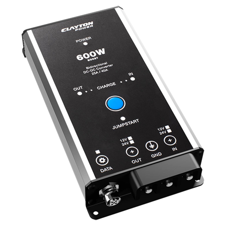 Clayton DC/DC, 600W, 12&24V